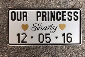 לוחית OUR PRINCESS