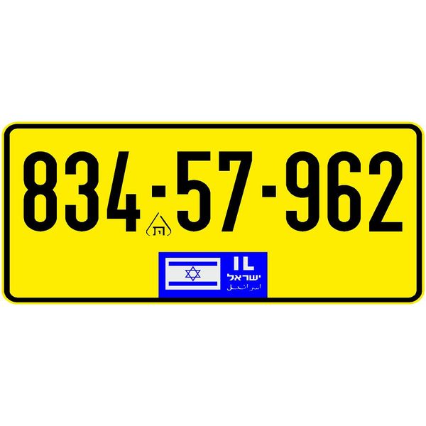 לוחית רישוי אמריקאית