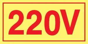 220V